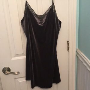 NWT! Free people velvet slip dress